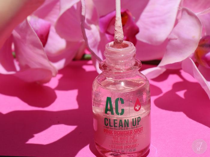 blog beauté kbeauty AC Clean Up Pink Powder Spot Etude House