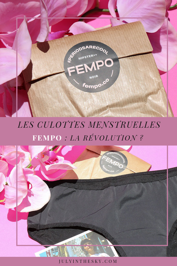 blog beauté Fempo culottes menstruelles règles flux abondant avis