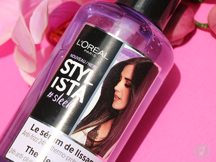 blog beauté Stylista Sleek serum de lissage L'Oréal