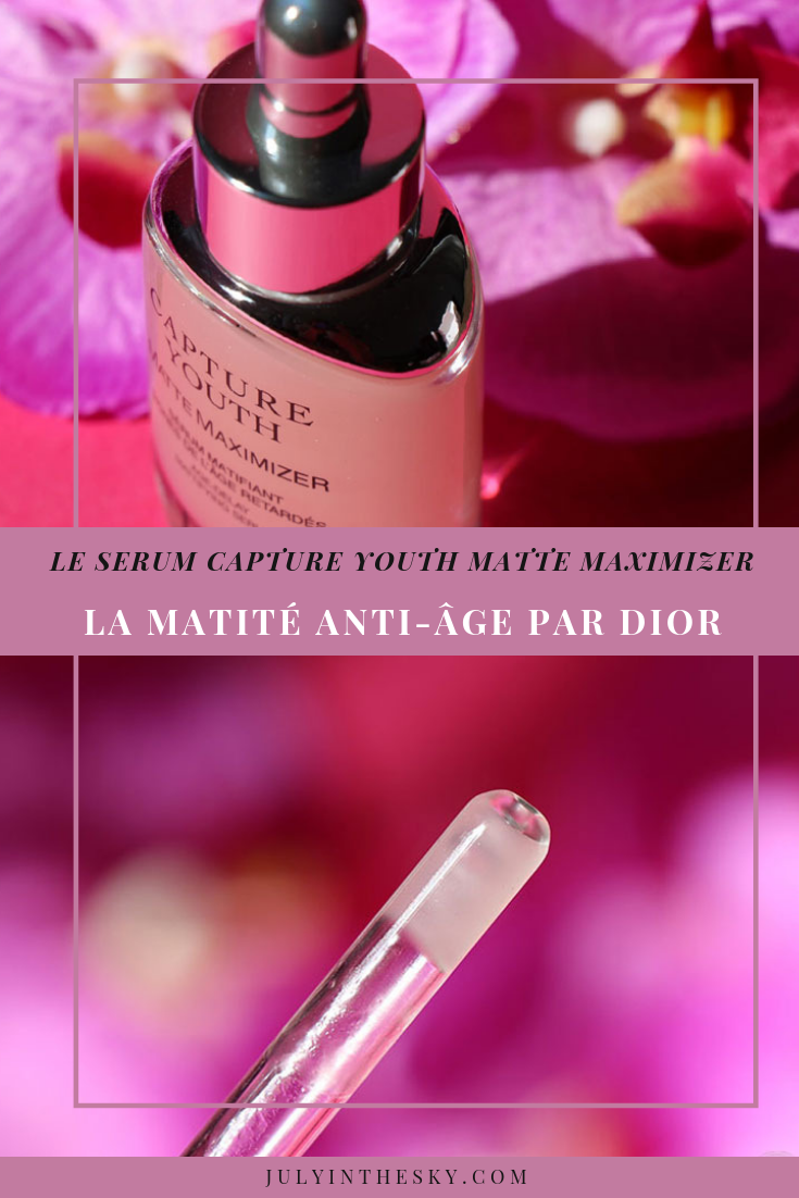 blog beauté Dior Serum Youth Matte Maximizer avis