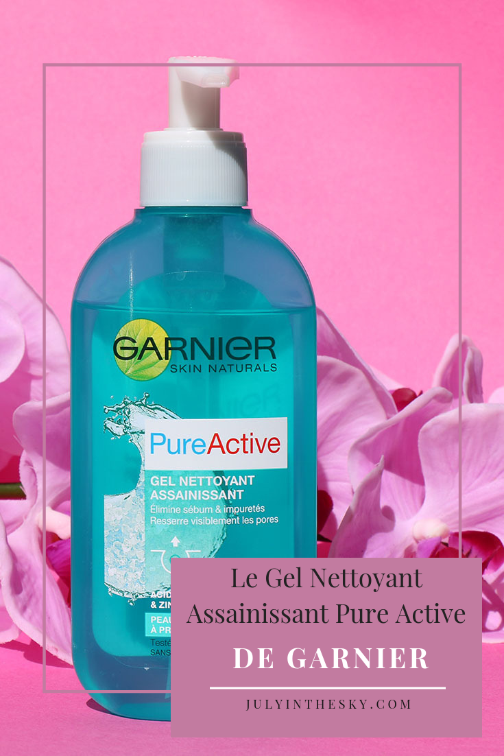 blog beauté Gel Nettoyant Assainissant Garnier