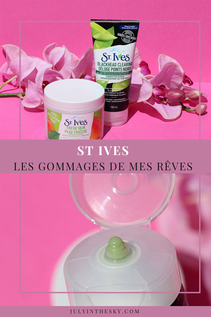 blog beauté gommage St Ives