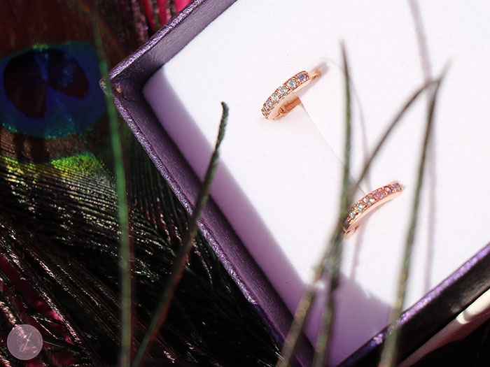 Blog Beauté Boucles d'Oreilles Créoles avec Zirconium O'Necklace
