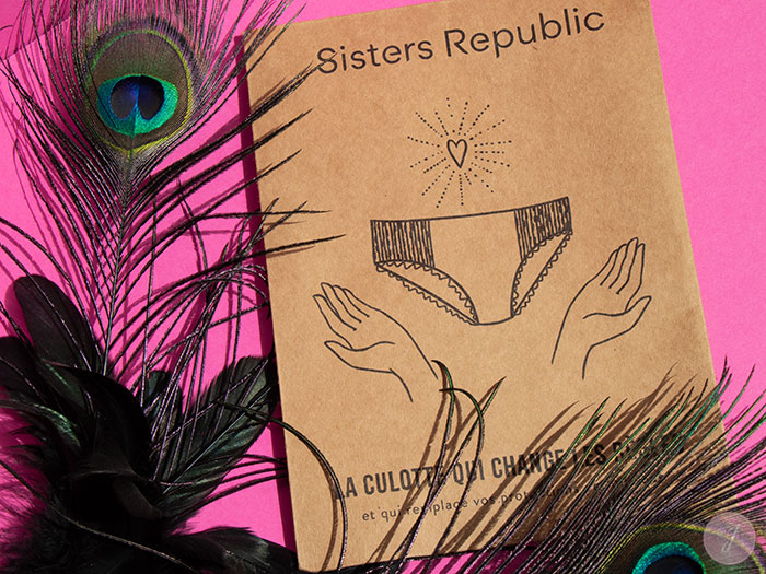 A la découverte des culottes de règles Sisters Republic