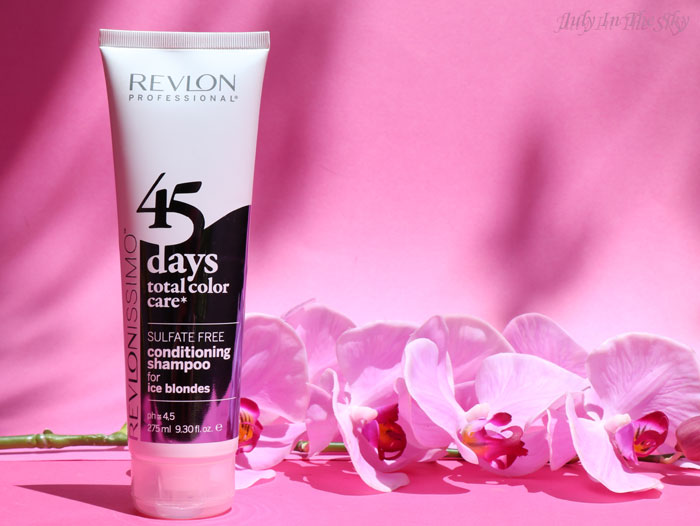 blog beauté cheveux blonds coiffea revlon 45 days 2en1 total colour care