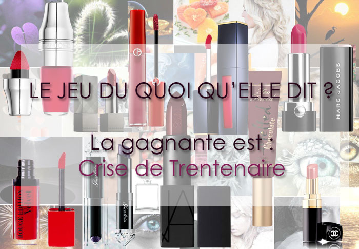 blog beauté concours jeu du quoi qu'elle dit