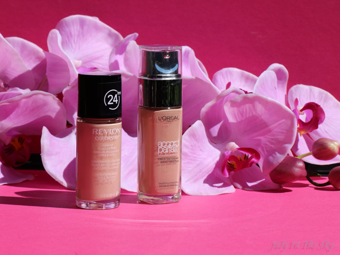 blog beauté fond de teint l'oreal accord parfait revlon color stay match petit prix