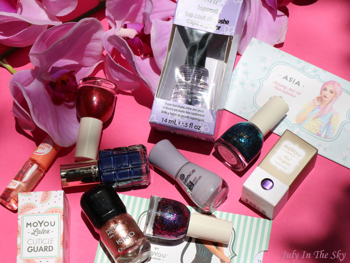 blog beauté haul vernis moyou l'oréal h&m essence poshe