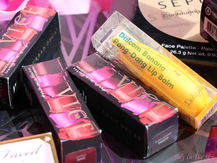 blog beauté sephora paris haul urban decay vice tony moly nars too faced