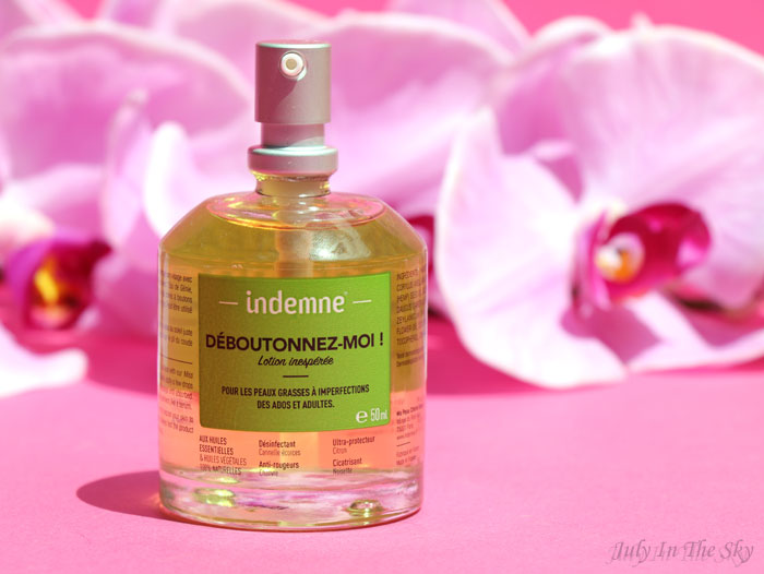 blog beauté déboutonnez-moi lotion inespérée indemne monde bio