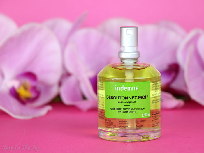 blog beauté déboutonnez-moi lotion inespérée indemne monde bio