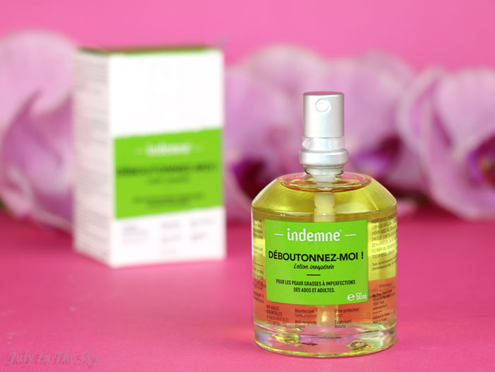 blog beauté déboutonnez-moi lotion inespérée indemne monde bio