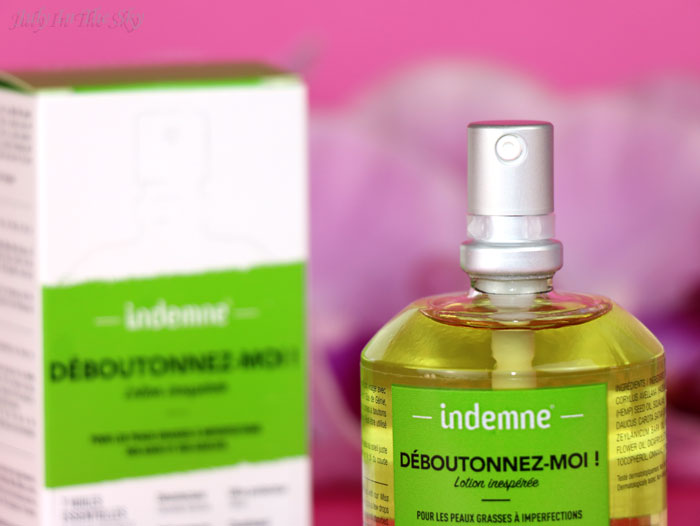 blog beauté déboutonnez-moi lotion inespérée indemne monde bio