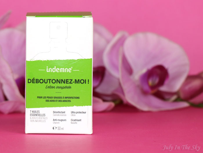 blog beauté déboutonnez-moi lotion inespérée indemne monde bio