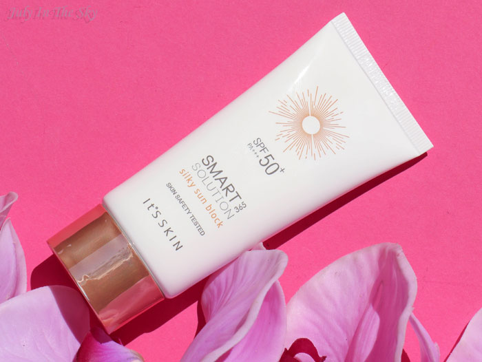 blog beauté crème solaire Smart Solution 365 Silky Sun Block It's Skin