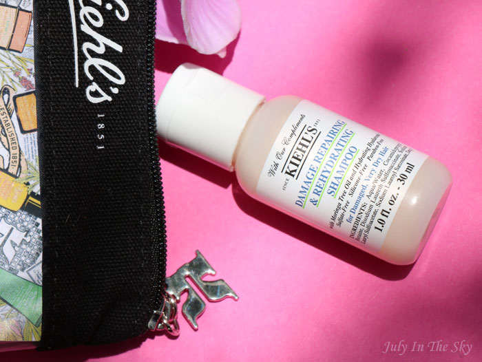 blog beauté kiehl's mon blog de fille damage repairing and rehydrating shampoo