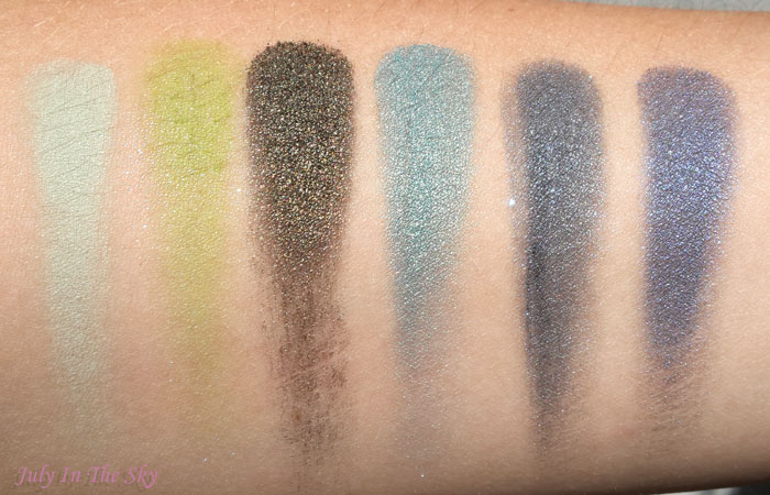 blog beautémakeup geek swatch shore thing fuji vernom mermaid ocean breeze nautica