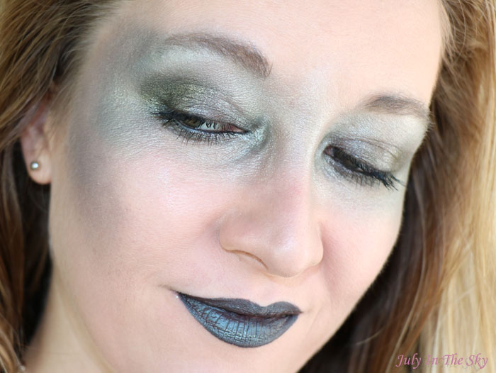 blog beauté monday shadow challenge aqua green