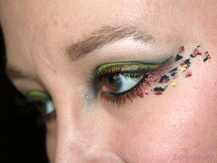 blog beauté monday shadow challenge jungle green