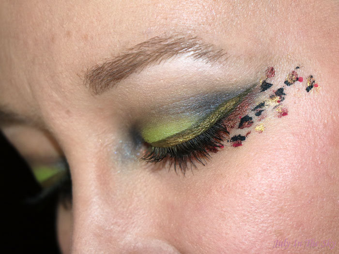 blog beauté monday shadow challenge jungle green