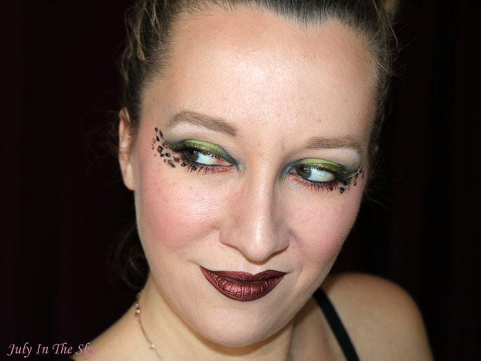 blog beauté monday shadow challenge jungle green