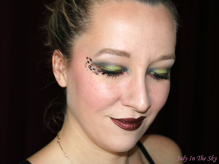 blog beauté monday shadow challenge jungle green