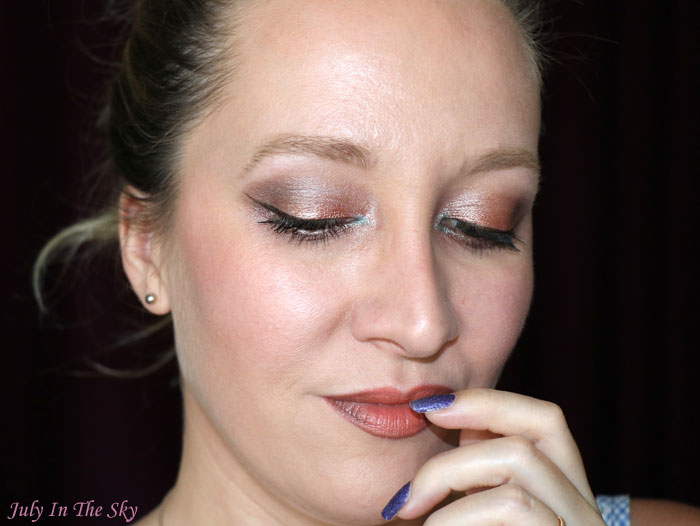 blog beauté monday shadow challenge natural golden brown