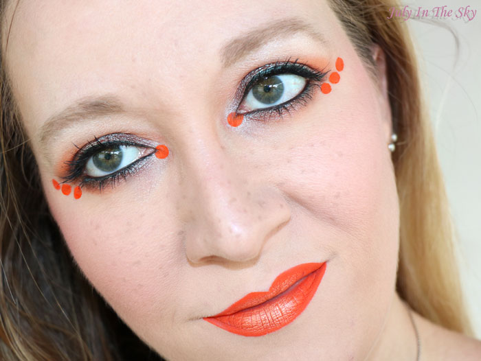 blog beauté monday shadow challenge orange juice