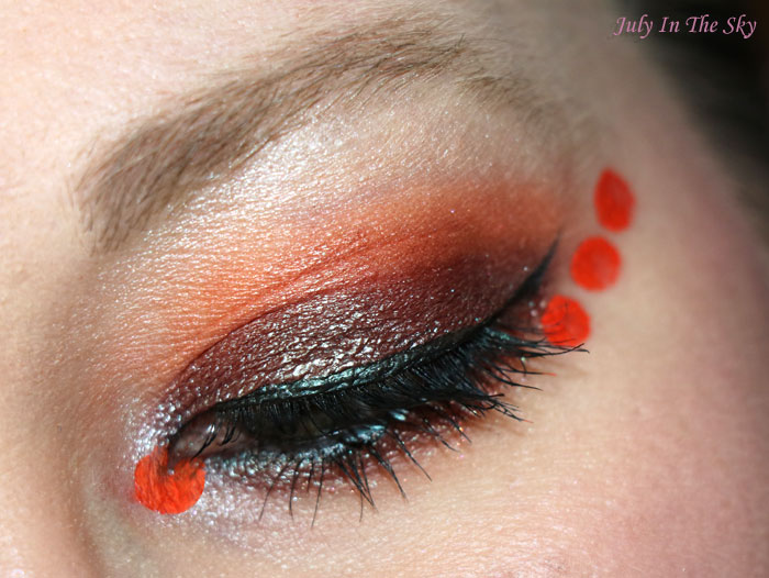 blog beauté monday shadow challenge orange juice