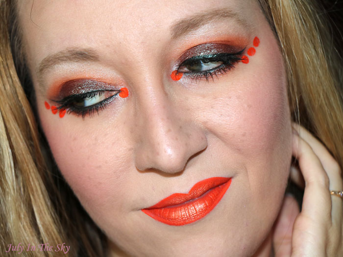 blog beauté monday shadow challenge orange juice