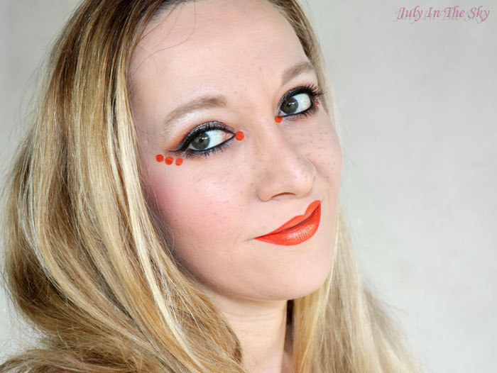 blog beauté monday shadow challenge orange juice