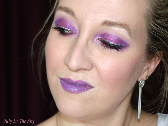 blog beauté monday shadow challenge twitch purple urban decay vice lipstick