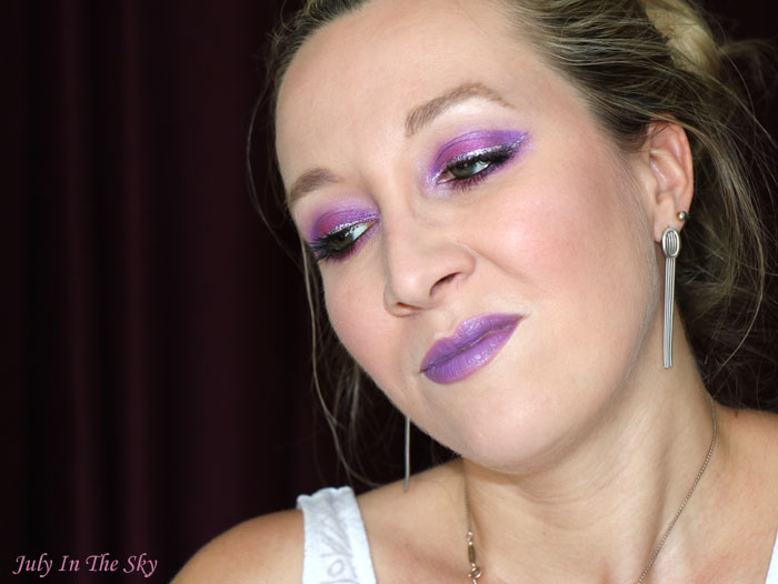 blog beauté monday shadow challenge twitch purple urban decay vice lipstick