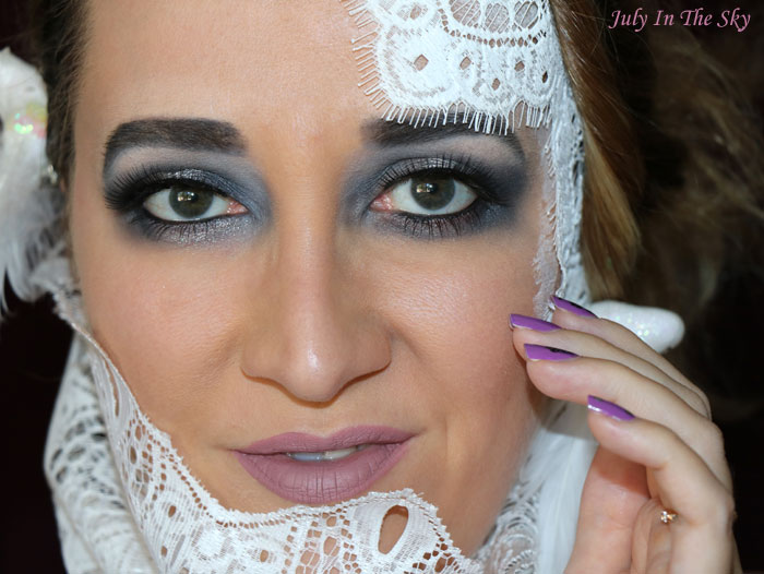 blog beauté monday shadow challenge white arlequin