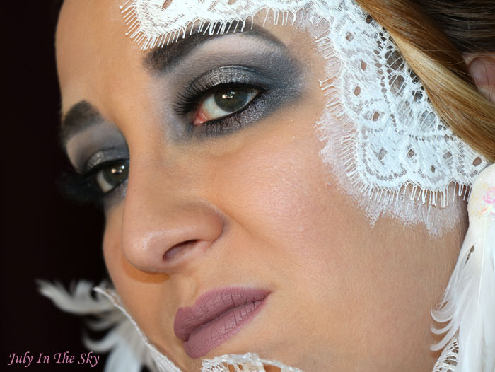 blog beauté monday shadow challenge white arlequin