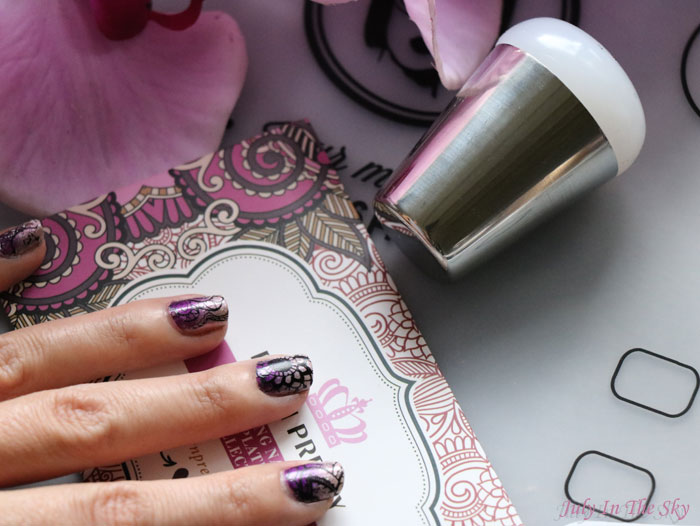 blog beauté nail art manucure latex cuticule guard moyou london top coat poshe plaque stamping born pretty store