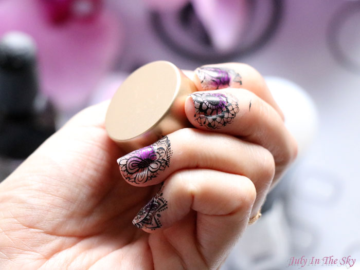 blog beauté nail art manucure latex cuticule guard moyou london top coat poshe plaque stamping born pretty store