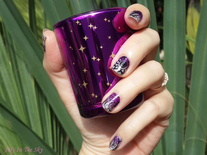 Nail Art : le dégradé à l’éponge avec le latex Cuticule Guard de MoYou London