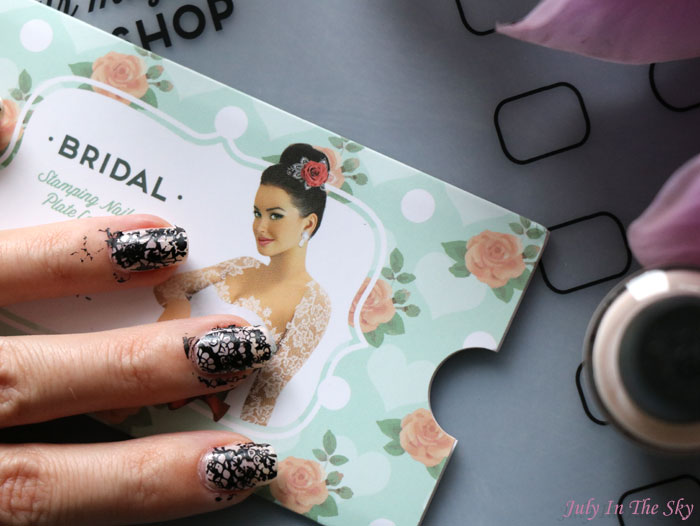 blog beauté tutoriel nail art stamping moyou london bridal