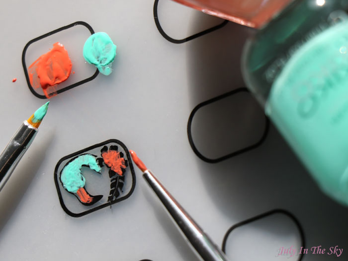 blog beauté nail art mode d'emploi tutoriel stamping inversé moyou london