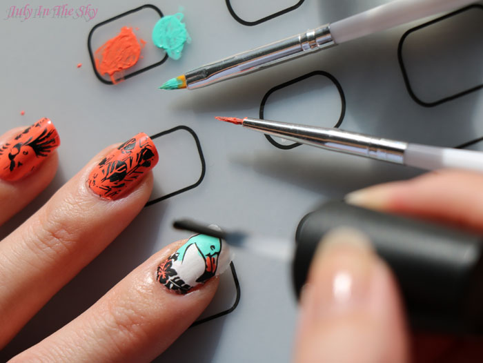 blog beauté nail art mode d'emploi tutoriel stamping inversé moyou london