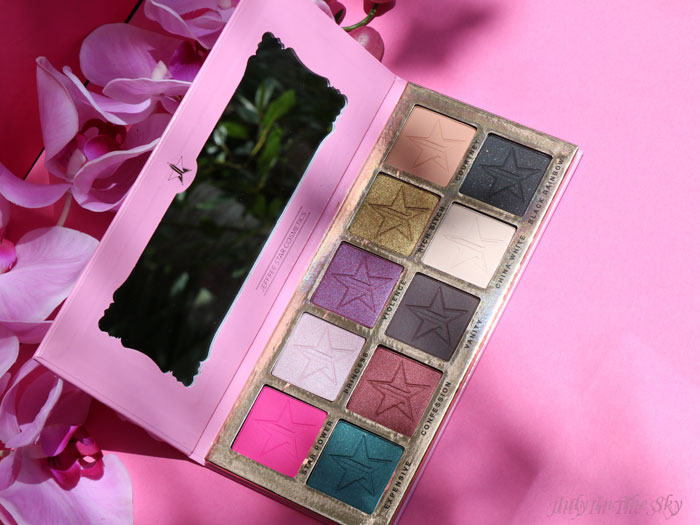 blog beauté palette beauty killer jeffree star avis swatch