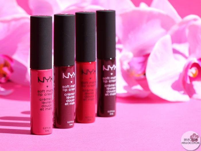 Les Soft Matte Lip Cream by Nyx : pas si parfaits