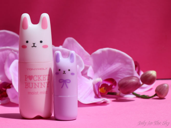 July In The Sky : blog beauté tonymoly parfum pocket bunny brume