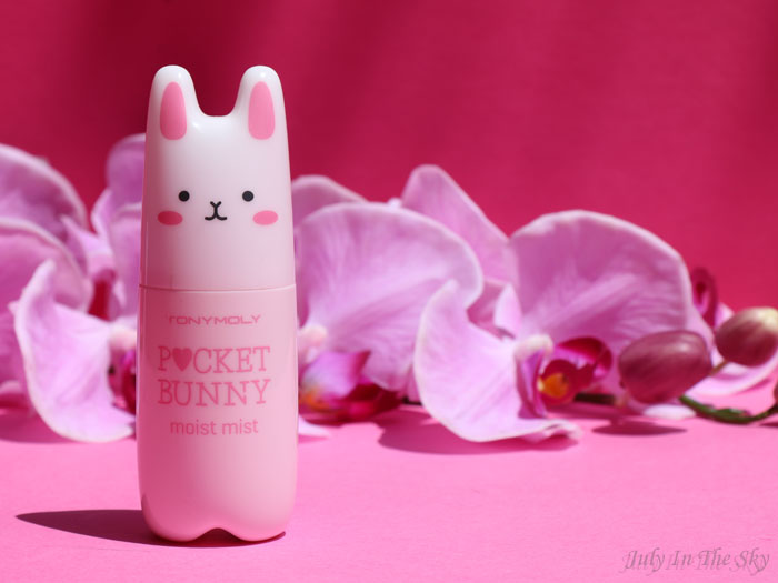 July In The Sky : blog beauté tonymoly pocket bunny brume moist mist