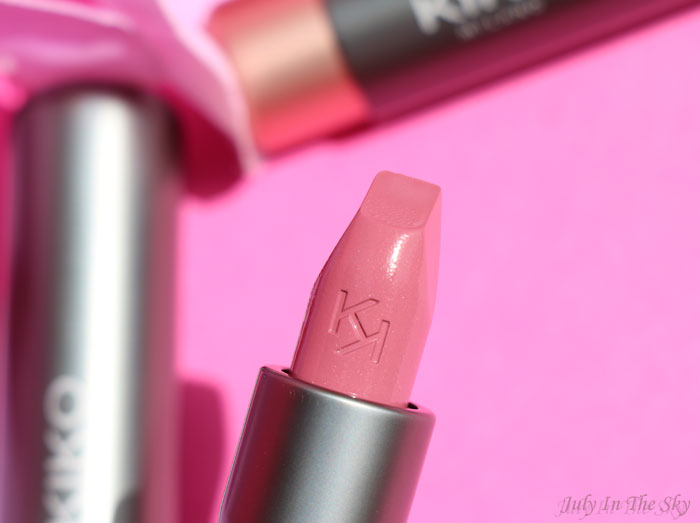 blog beauté velvet passion matte lipstick swatch mauve kiko