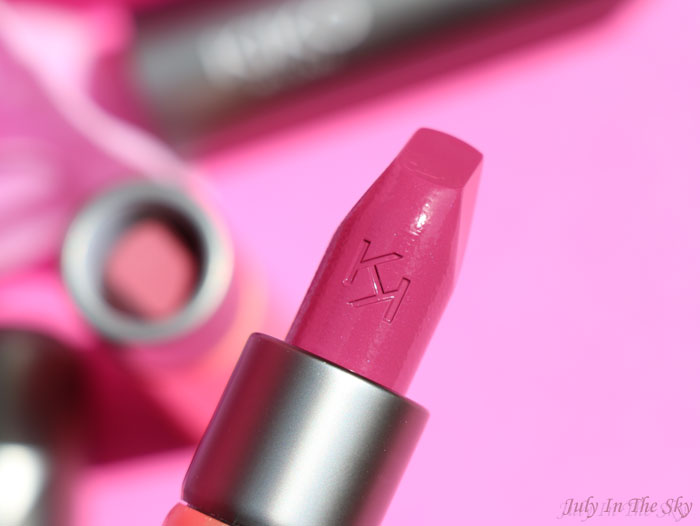 blog beauté velvet passion matte lipstick swatch plum kiko